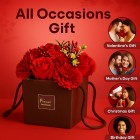 Soap Flower Bouquet - Red Rose & Carnation Soap Flower Bouquet - Red Rose & Carnation
